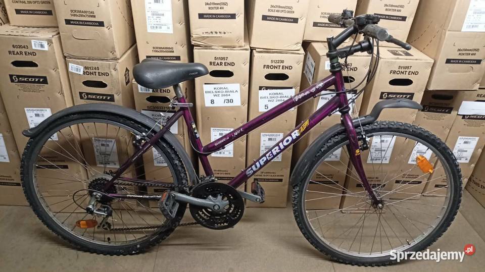Rower górski 26 damka Superior st Górskie, MTB śląskie Rybarzowice