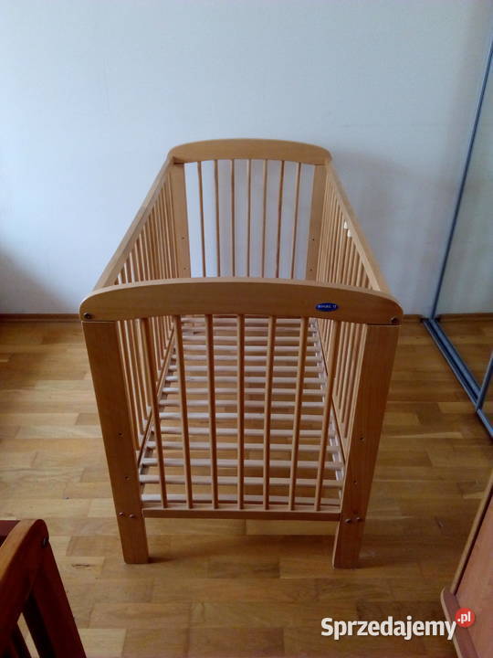 Łóżeczko drewniane bukowe dzieci dziecięce AMAL Meble mazowieckie Płońsk