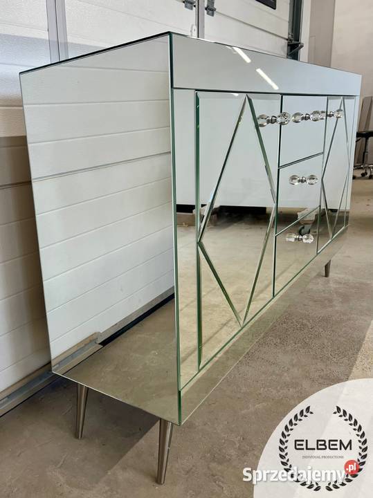 Komoda Lustrzana Glamour Dostępna RĘKI 160cm Wrocław
