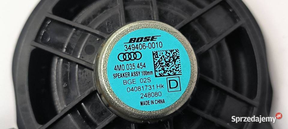 GŁOŚNIK AUDI Q7 II 4M 4M0035454 Pozostałe