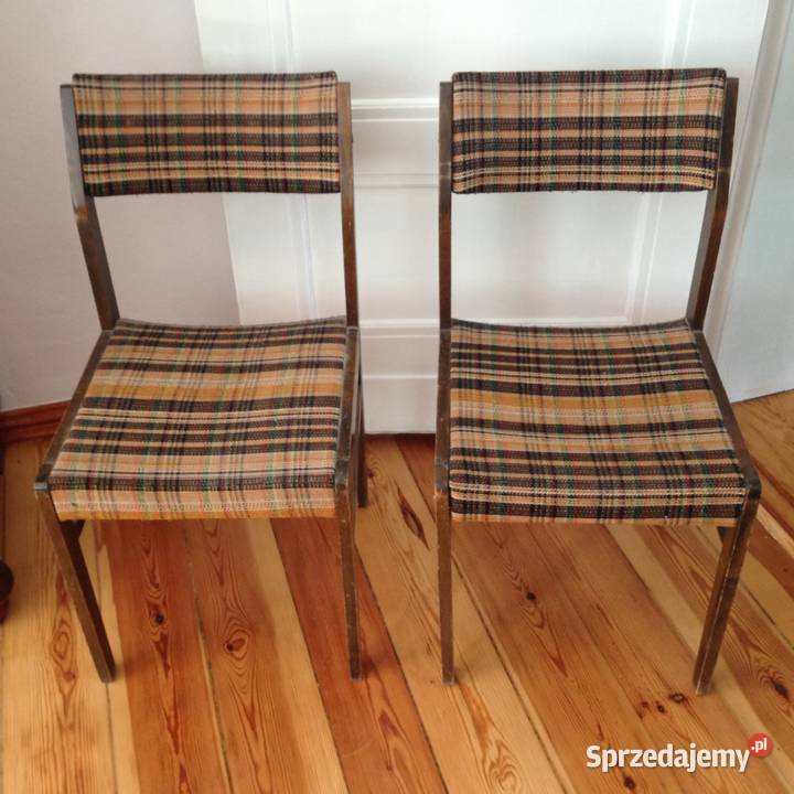 Krzesła 2 sztuki Meble Elbląg