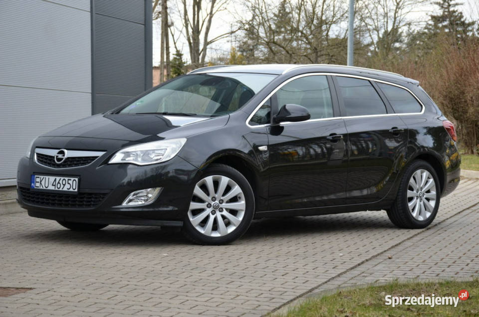 Opel Astra 14T 140 Cosmo Serwis Navi Skóra czujnik zmierzchu łódzkie Kutno sprzedam