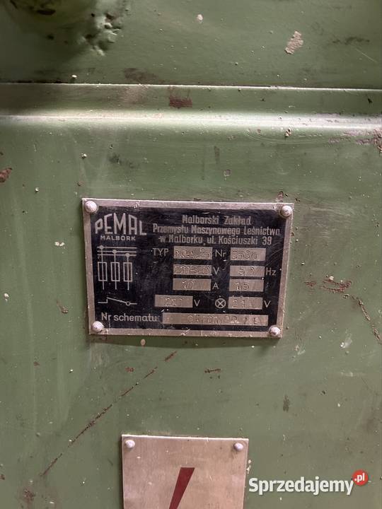 Wiertarka pozioma stolarska Malbork Śmiłowo