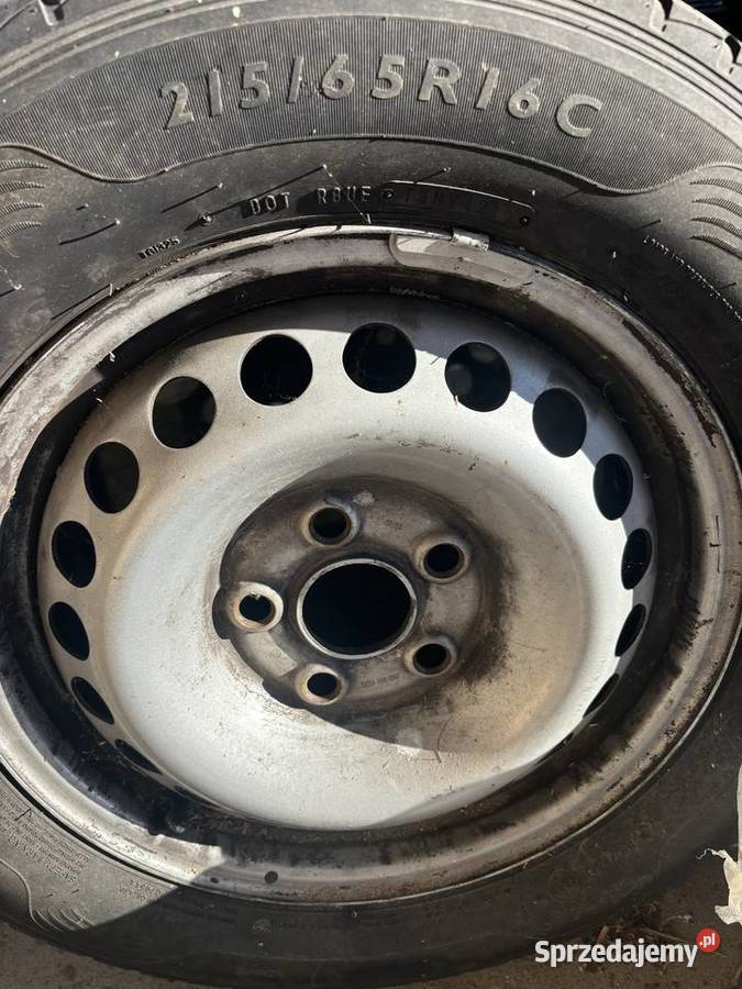 Komplet Opony zimowe z felgami 21565r16 65 podkarpackie Rzeszów