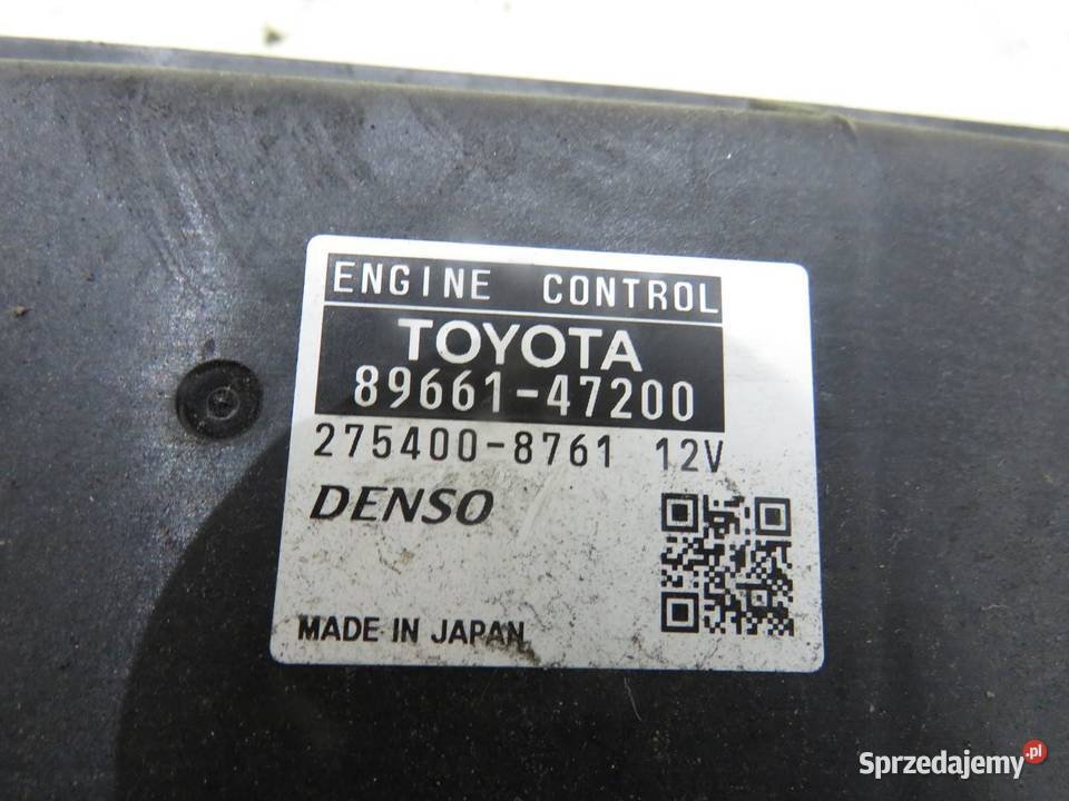 KOMPUTER STEROWNIK SILNIKA PRIUS 3 III