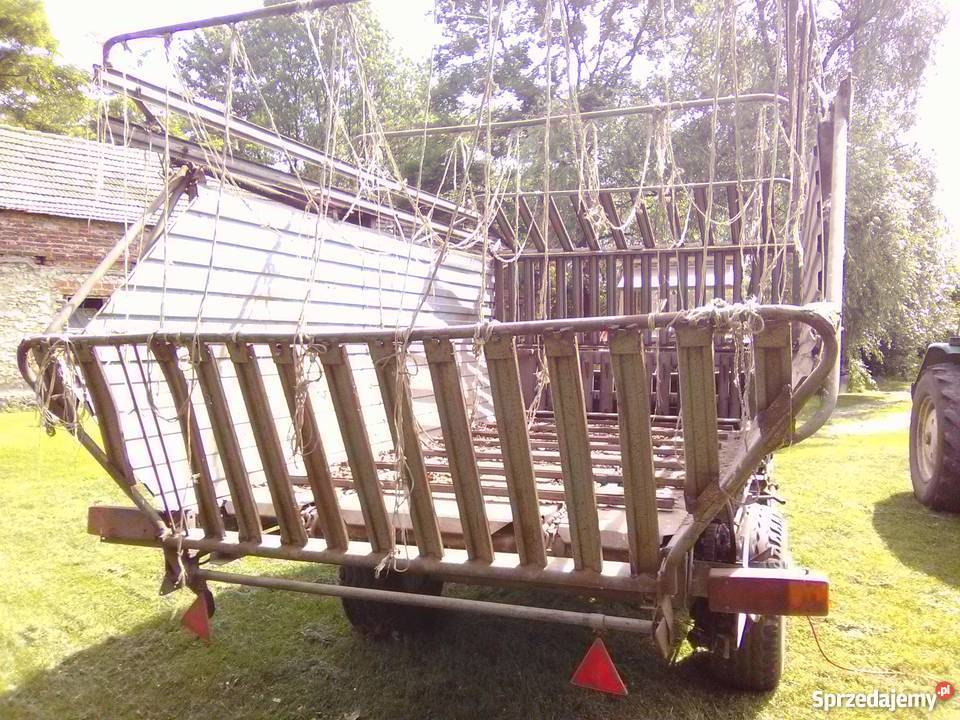 Przyczepa samozbierająca T055 Lubola