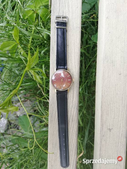 zegarek męski Rakieta koperta AU 24 pozlacana sprzedam