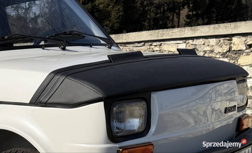 Osłona nakładka maski Fiat 126p FL ST Bosmal Trzebinia