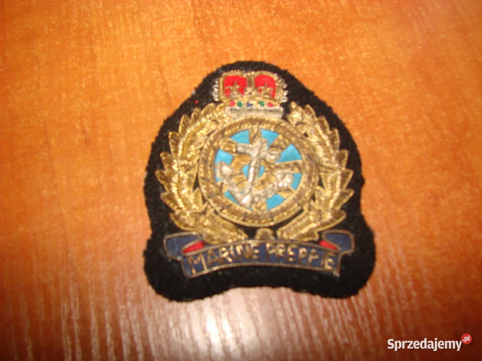 Marine Preppie stara brytyjska naszywka pomorskie Pruszcz Gdański sprzedam