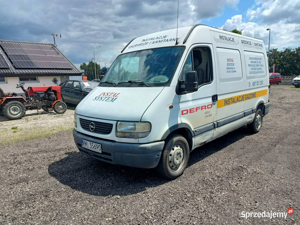 Opel Movano Opel Movano 22DTI 90 02r Vat1 biały Tarnów