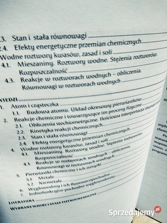 Chemia omega matura egzaminy olimpiady Warszawa