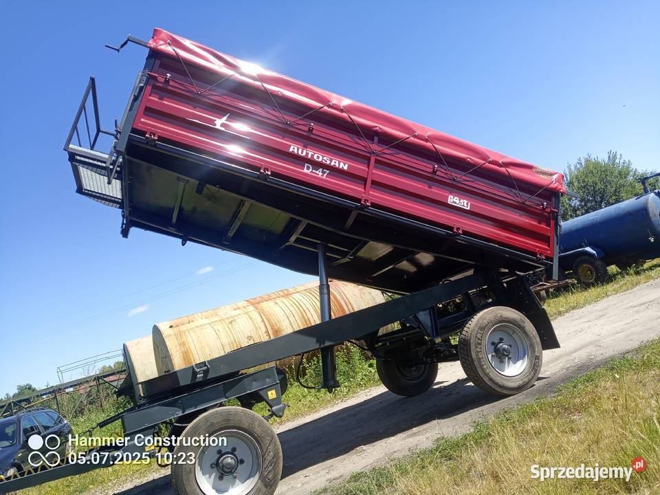 Remonty sprzętu rolniczego burty zabudowy usługa Werbkowice