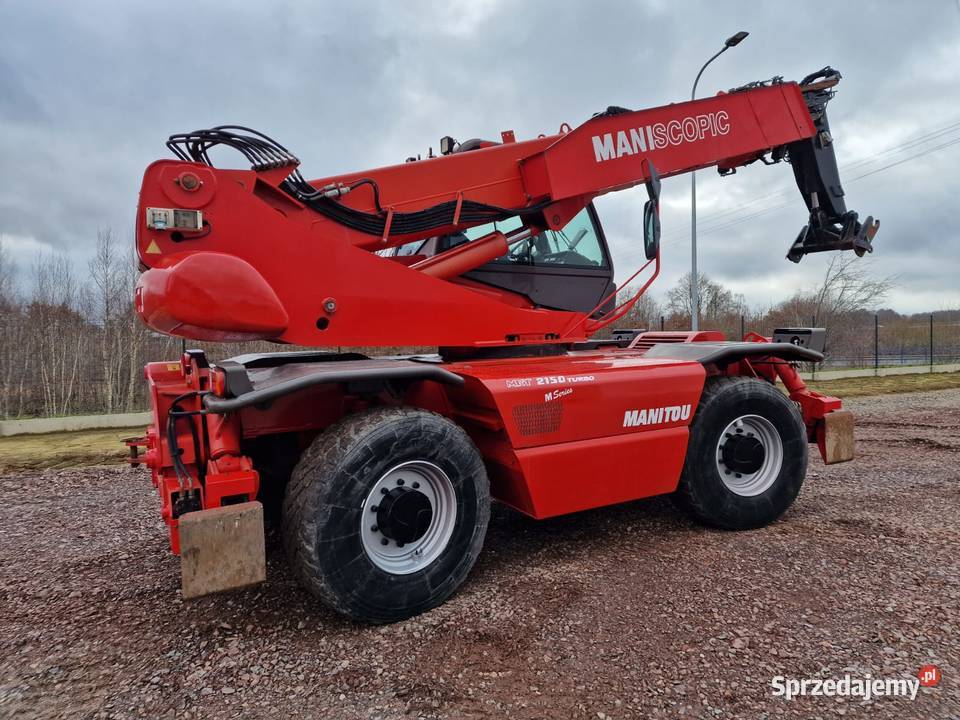 Ładowarka teleskopowa Manitou MRT2150 Serii M nie Dźwigi, podnośniki Płoty