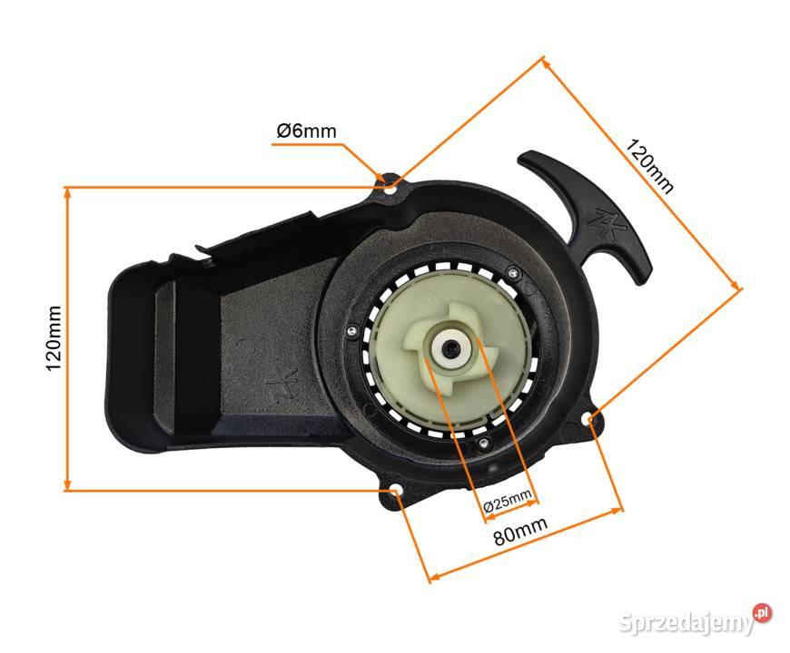 SZARPAK POCKET BIKE EASY STARTER ALUMINIUM