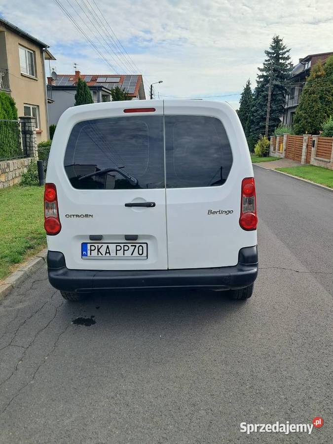 citroen berlingo 16 hdi 2010 3 osobowy łódzkie Sieradz