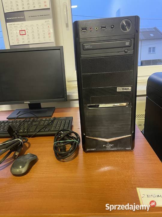 Zestaw komputer monitor klawiatura śląskie Tychy sprzedam