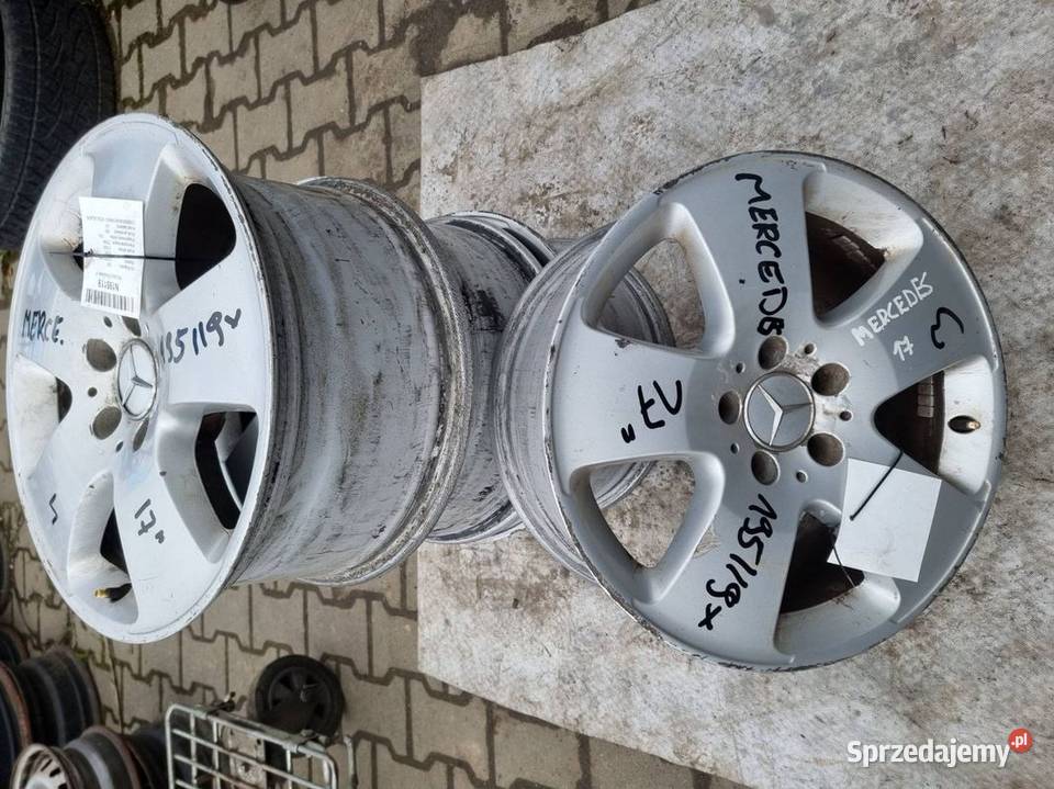 FELGA ALUMINIOWA 17 MERCEDES W 221 8JX17H2 ET43 kujawsko-pomorskie Lipno