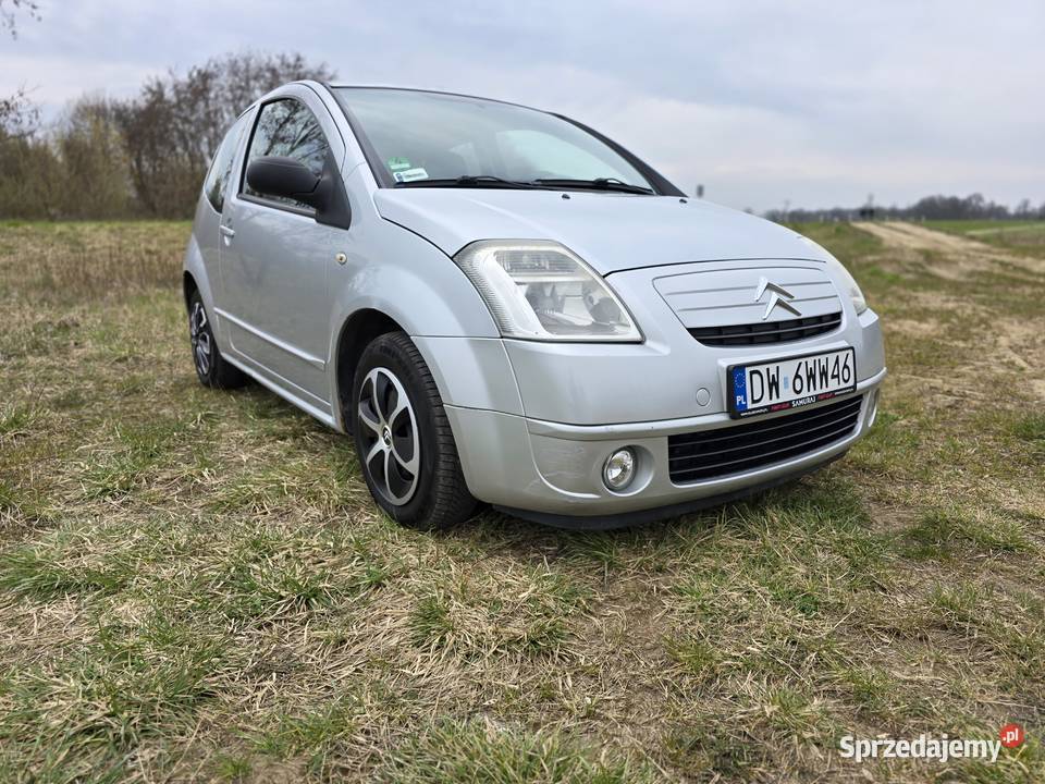 Citroen C2 14 HDi Confort 2006 Długi przegląd Wrocław