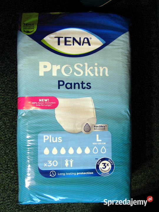 TENA ProSkin Pants L Plus Super Night Super 4 x Kielce sprzedam