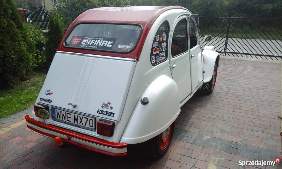 Citroen 2 cv 1970r zabytek manualna