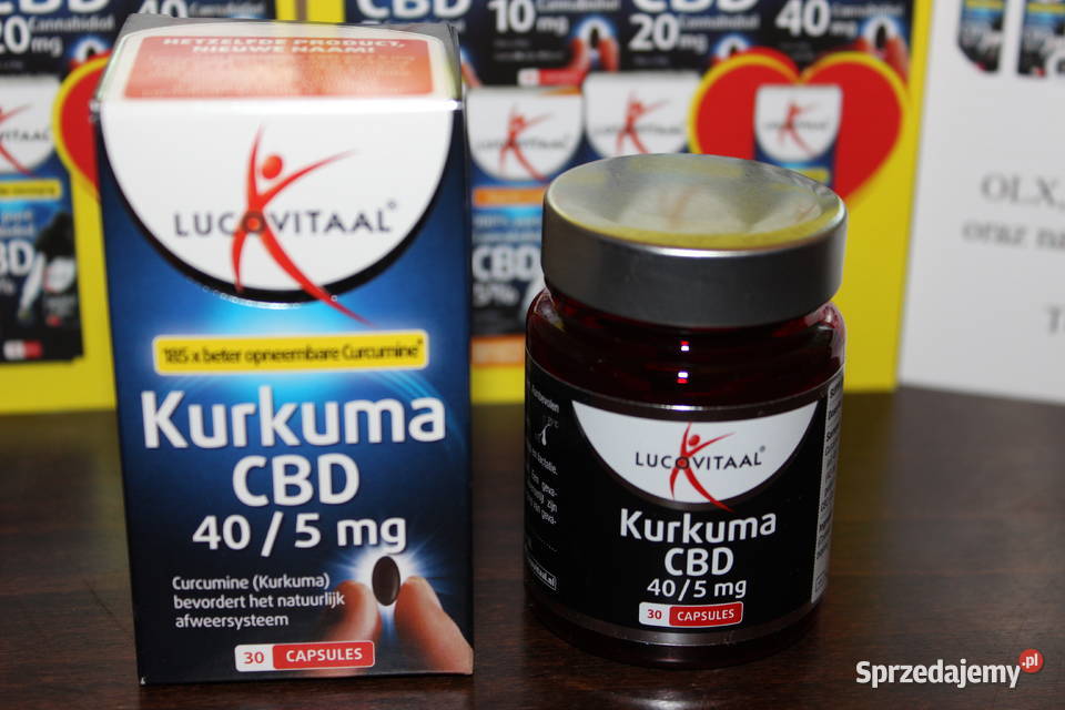 Lucovitaal Kurkuma 40mg CBD 5 mg 30 Caps łódzkie Łódź