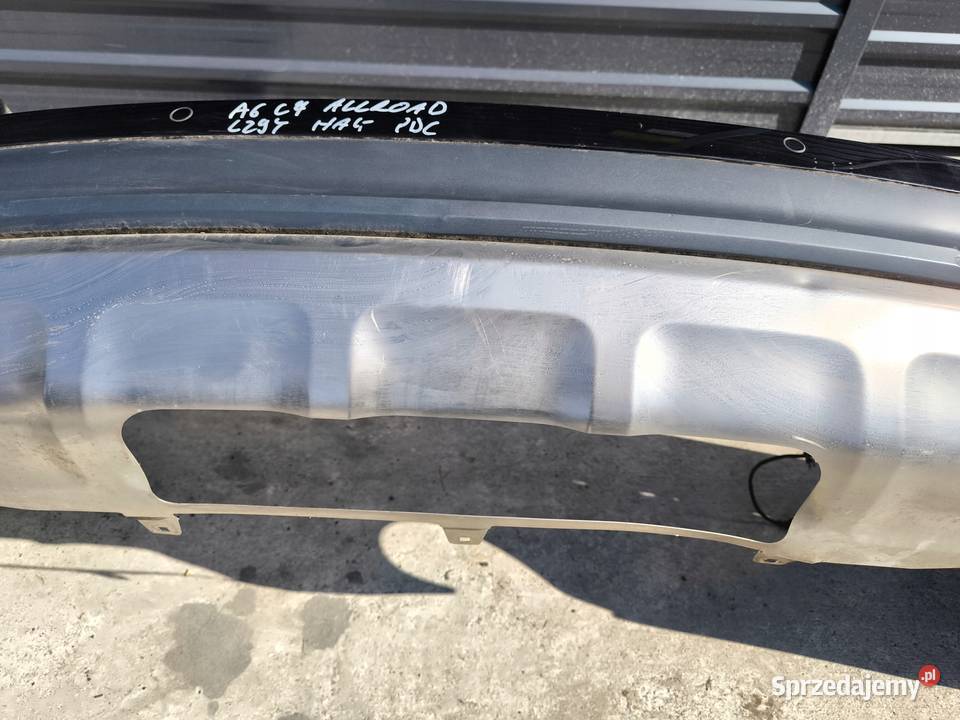 ZDERZAK TYŁ AUDI A6 C7 ALLROAD LZ9Y PDC HAK osobowe Przystajń