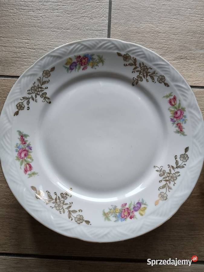 Talerzyki deserowe Porcelana Bavaria Wola Podłężna
