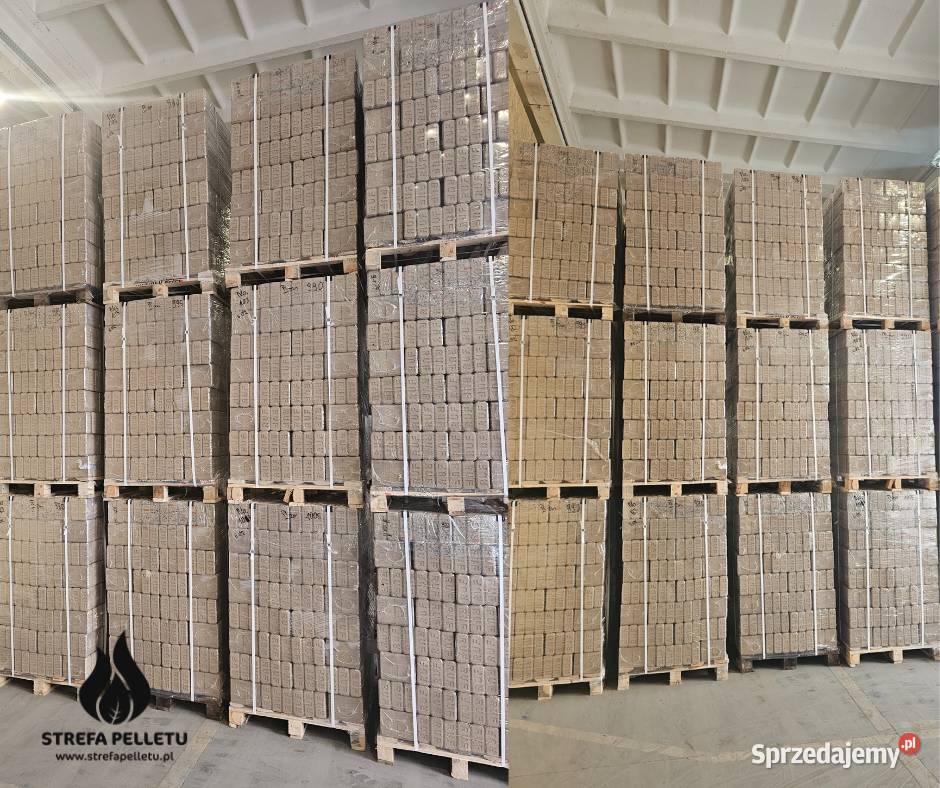 brykiet drzewny RUF PREMIUM kostka dębowy Sędziszów Małopolski sprzedam