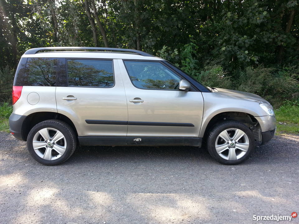 Skoda Yeti Anglik 4x4 szary Wrocław