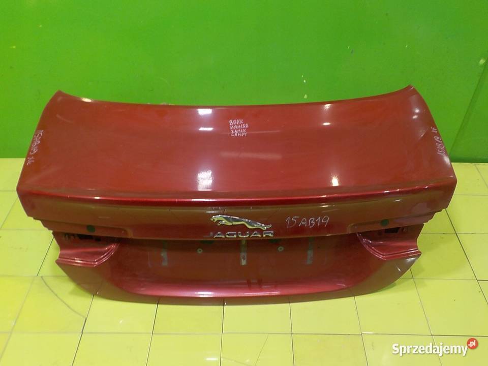 JAGUAR XE 20 D 16r SEDAN 4D klapa tyl Suków