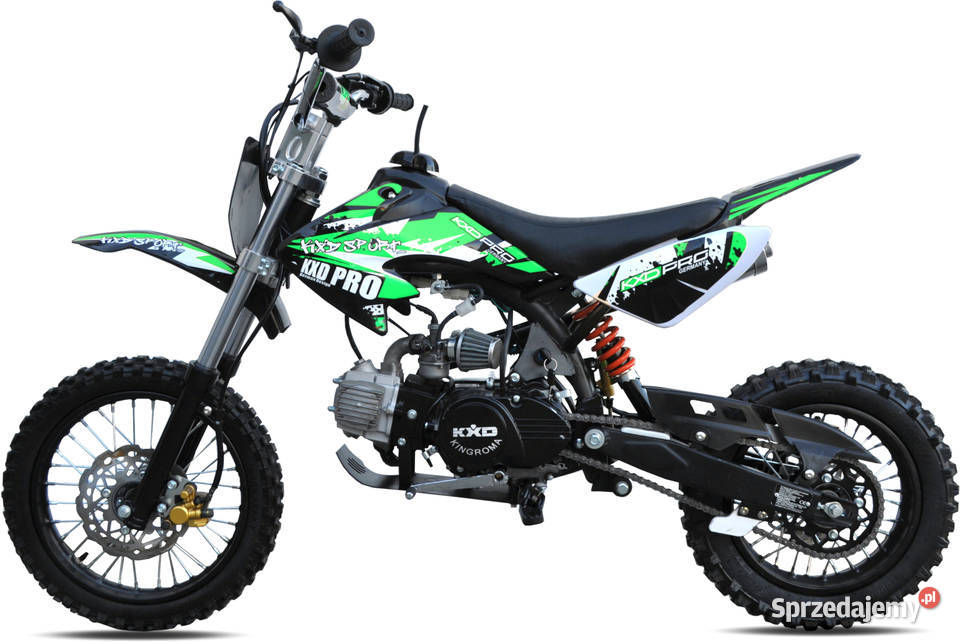 cross KXD automat 125cc koła 1412 elektr starter łańcuch Karkosy