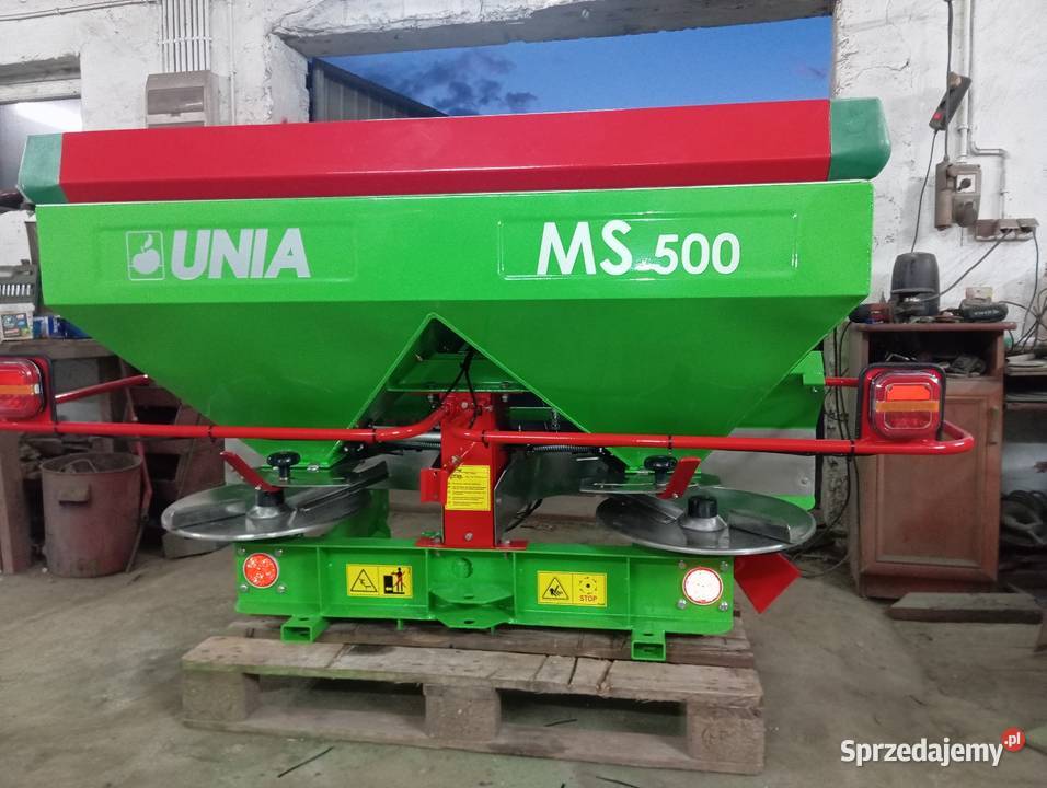 Sprzedam rozsiewacz nawozów Unia brzeg MS MX r nieuszkodzony Kutno