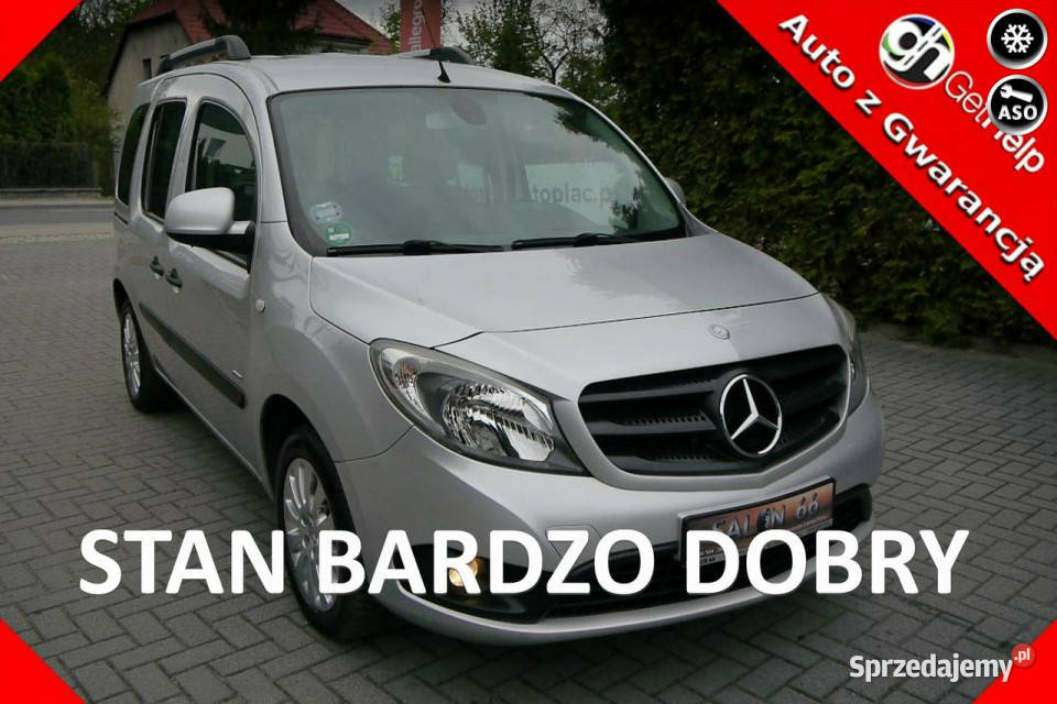 Mercedes Citan Tourer 15d 5os bez rdzy i korozji ABS Częstochowa
