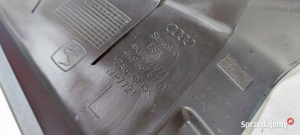 NAKŁADKA DRZWI LEWY TYŁ AUDI A6 C8 4K9867671