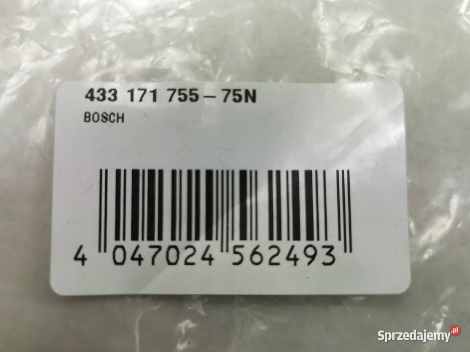 KOŃCÓWKA WTRYSKIWACZA BOSCH 433 171 75575N Końcówki wydechu sprzedam