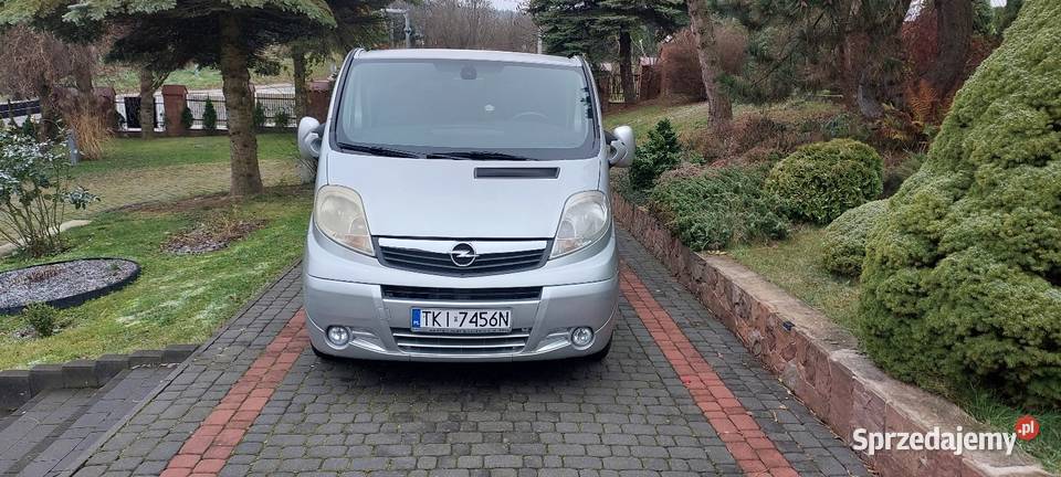 Opel Vivaro 20 CDTi 2007 9 osobowy 230v navi świętokrzyskie Kajetanów