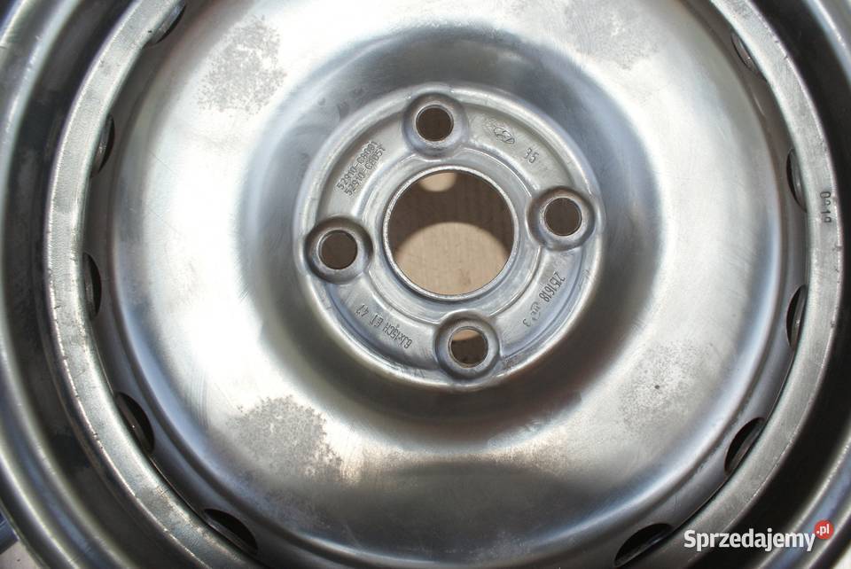 Stalowe 6Jx15 Hyundai i20 j Nowe 4x100x541 ET47 Samochodowe Nozdrzec