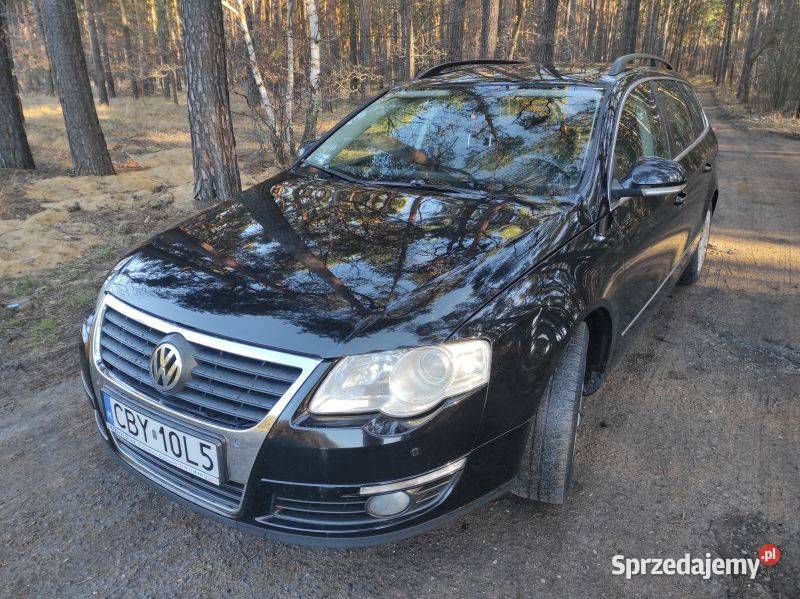 VW Passat kombi czarny Bydgoszcz