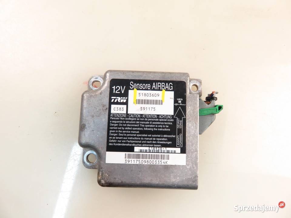 MODUŁ AIRBAG FIAT PANDA Van II 51803609 sprzedam