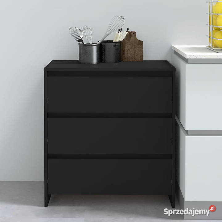 Komoda czarna 70x41x75 materiał drewnopochodny Warszawa sprzedam