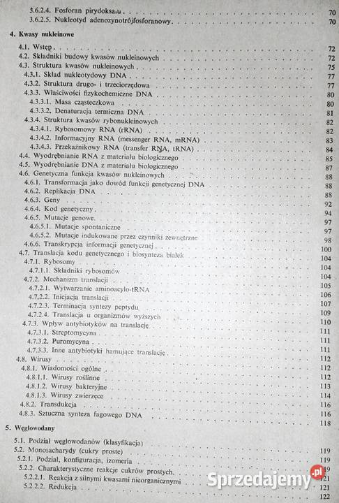 Biochemia biologów Jerzy Trojanowski twarda z obwolutą Chełm