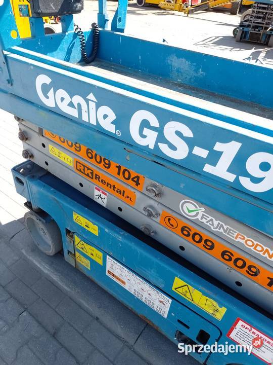 Sprzedam podnośnik nożycowy Genie GS1930 2007 Bydgoszcz