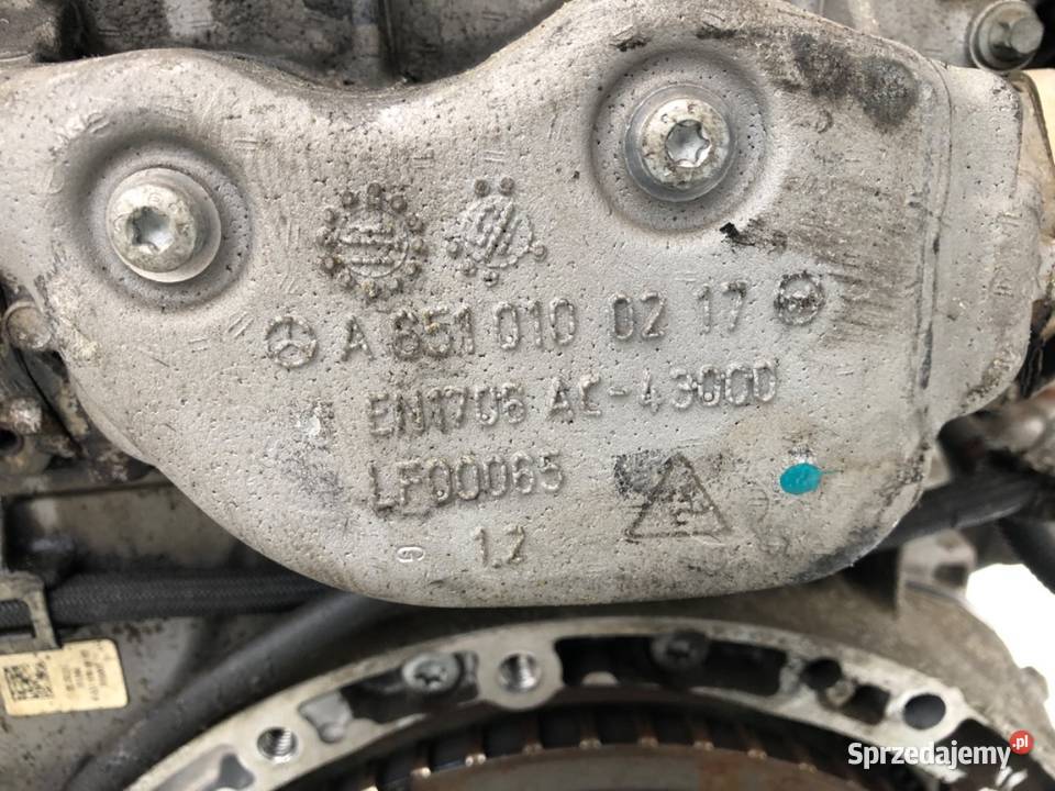 SILNIK KOMPLETNY MERCEDES 21 163 651955 W906