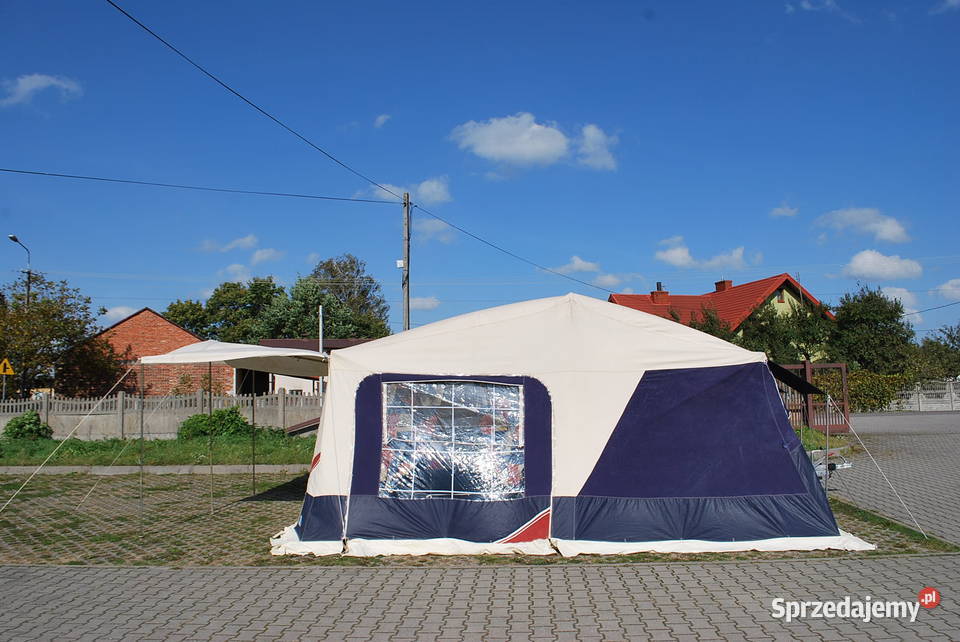PRZYCZEPA KEMPINGOWA NAMIOTOWA JAMET JAMETIC mazowieckie Grzebowilk
