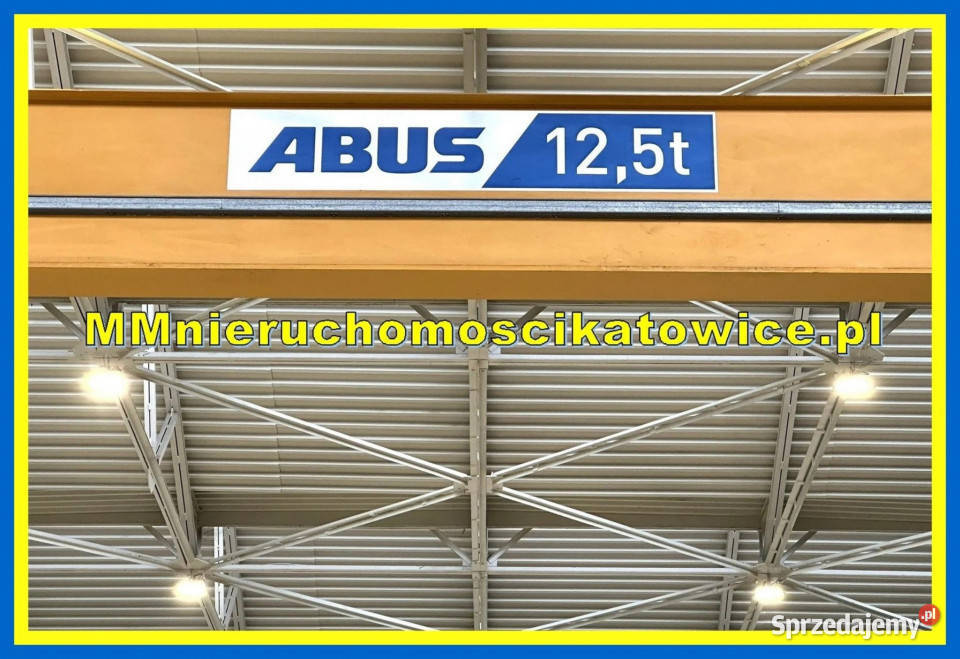 Hala do wynajęcia Katowice suwnice 125 t bramy