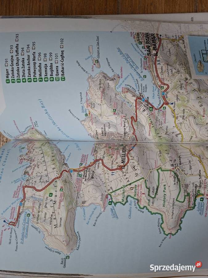 Malta exploreguide light mapa Mapy i przewodniki