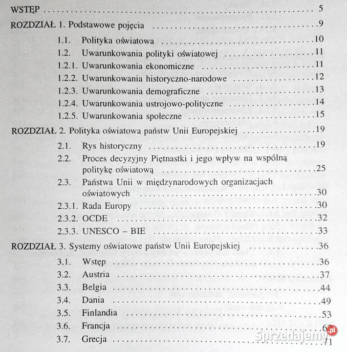 Systemy szkolne Unii Europejskiej Dobromir Rok wydania 1997 lubelskie Chełm
