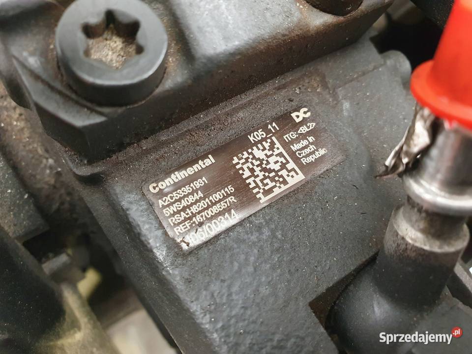 SILNIK K9K636 Renault Megane III 15 DCI 110 Rudka