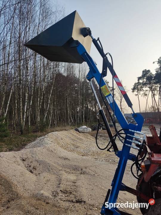 Ladowacz hydrauliczny na tył widły lyżka nowsc Wrocław