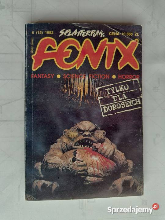 FENIX Fantasy SF magazyn fanzin 1989r biały kruk Gdynia